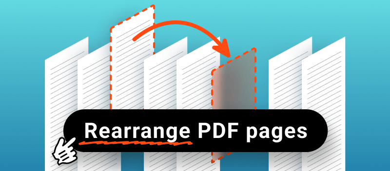 Wie man PDF Seiten neu Anordnet